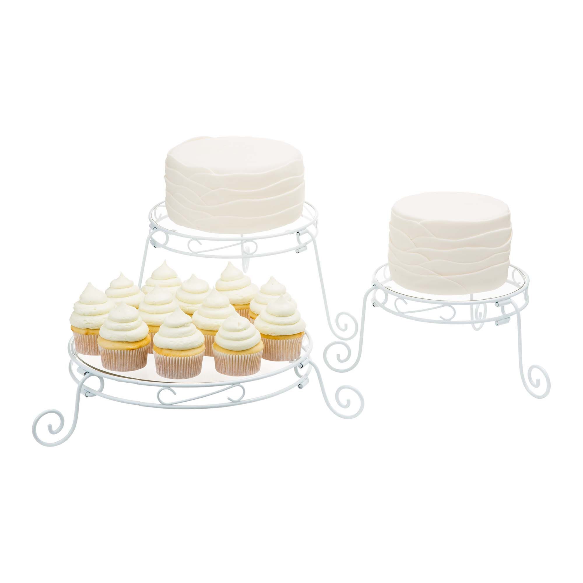 Wire cake outlet stand